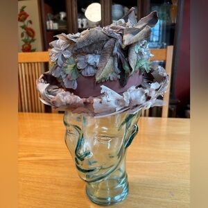 Vintage Eaton's Floral Hat - Easter